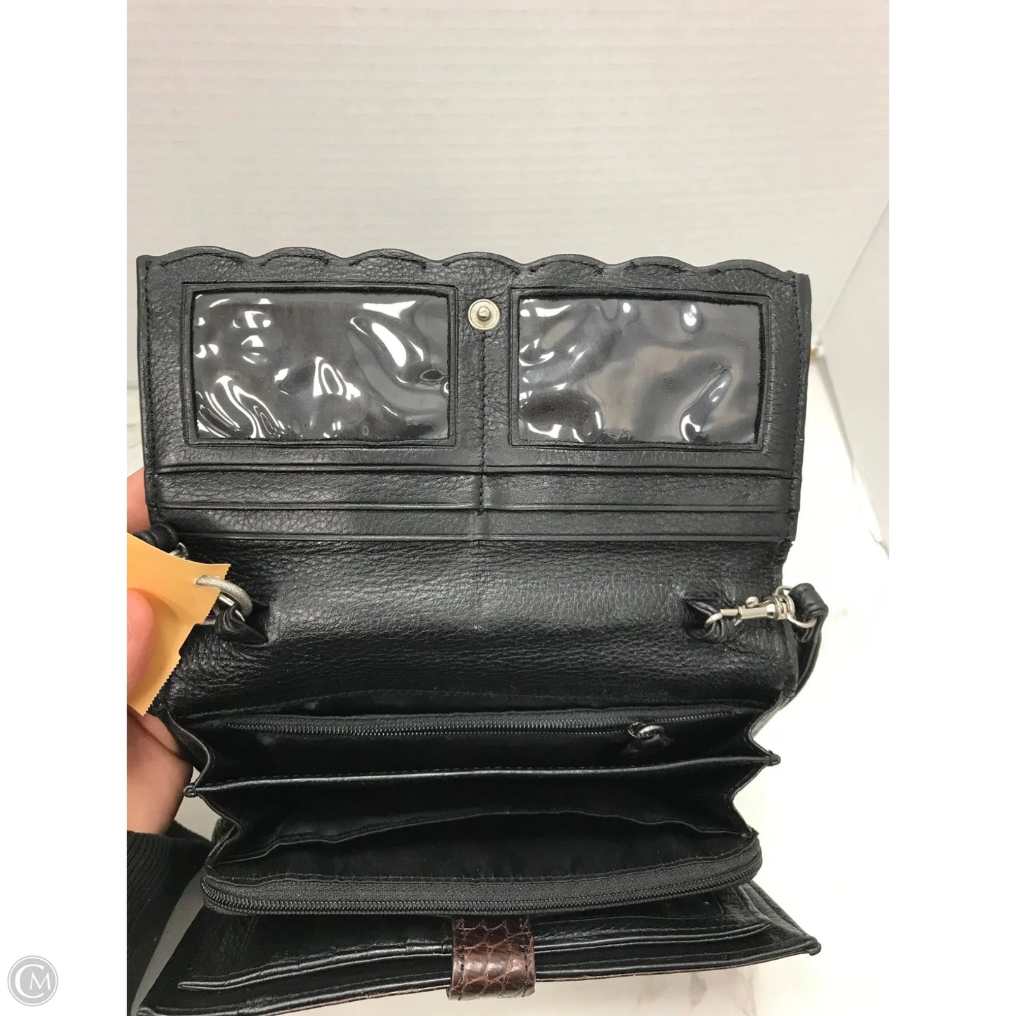 Wallet Leather By Brighton, Size: Large