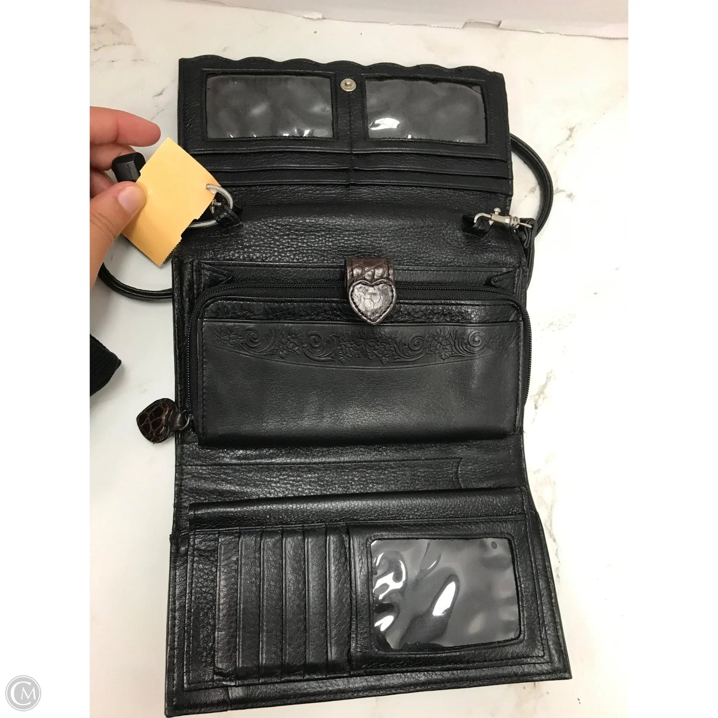 Wallet Leather By Brighton, Size: Large