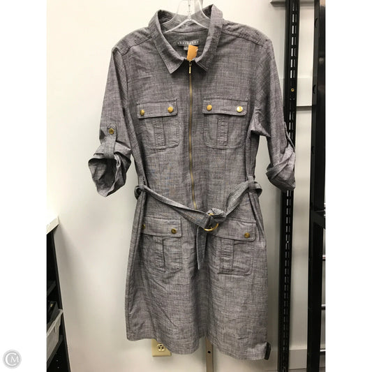 Dress Casual Short By Sharagano In Blue, Size: 14