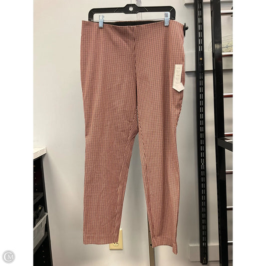 Pants Leggings By A New Day In Plaid Pattern, Size: 12