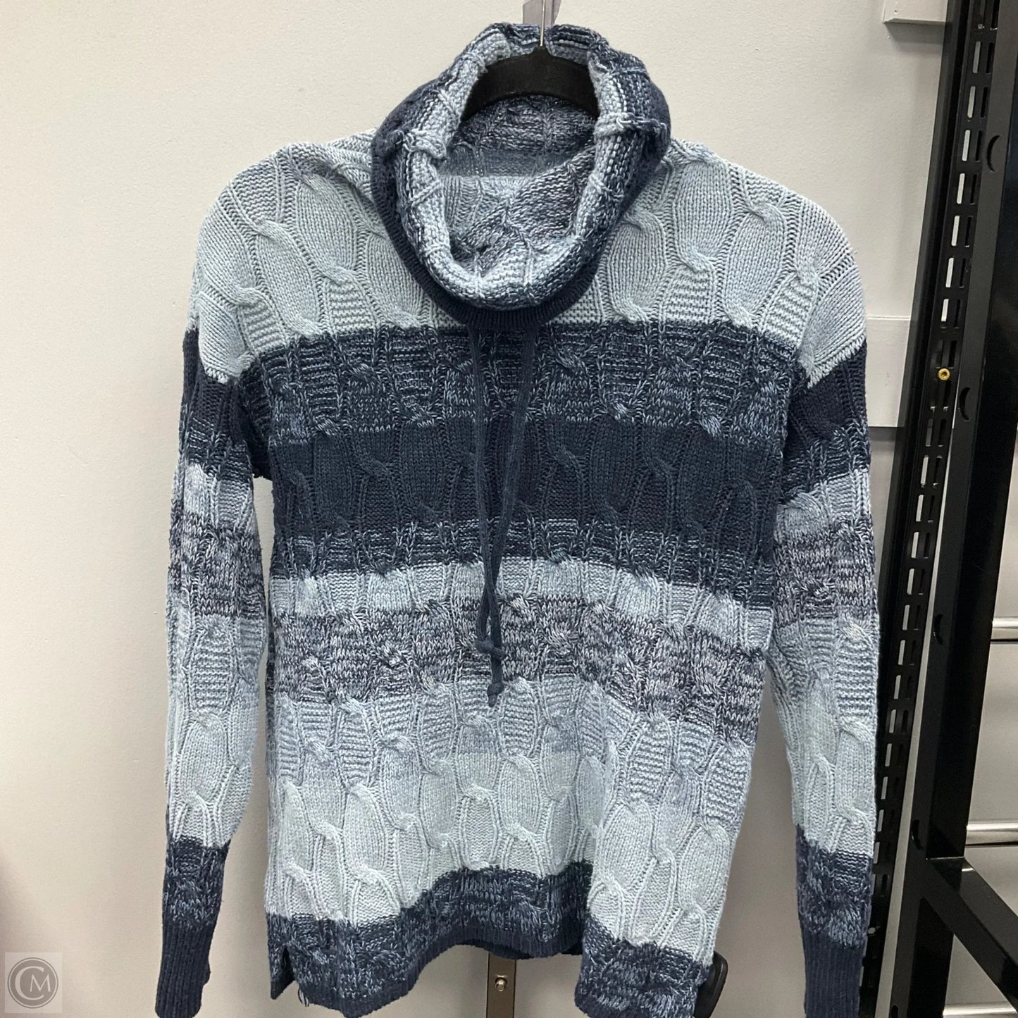 Sweater By Chaps In Blue, Size: S