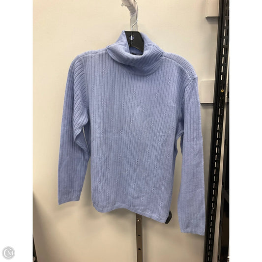 Top Long Sleeve By Liz Claiborne In Purple, Size: L