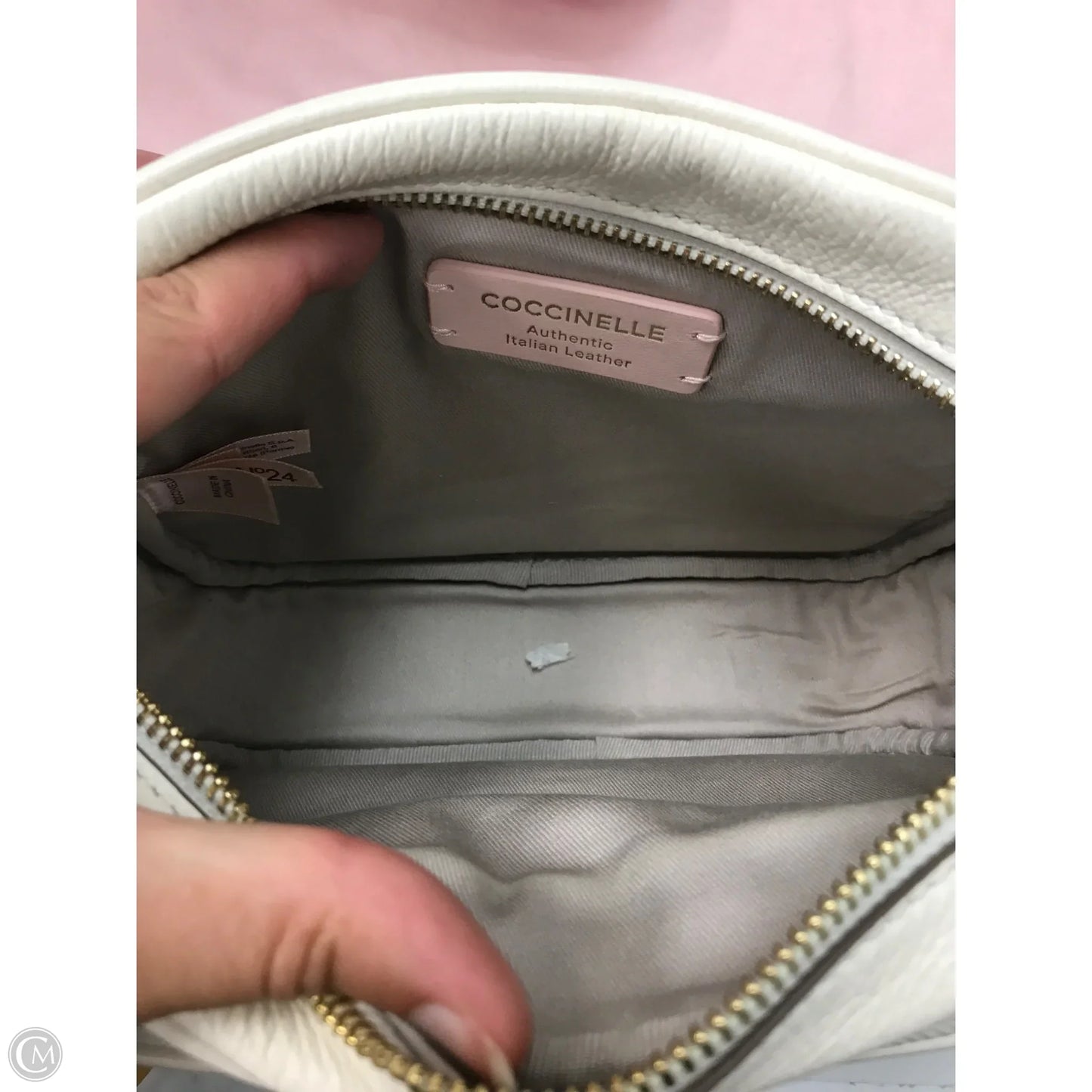 Crossbody Leather By Cma, Size: Large