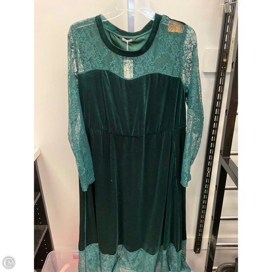 Dress Casual Maxi By Bloomchic In Green, Size: Xl