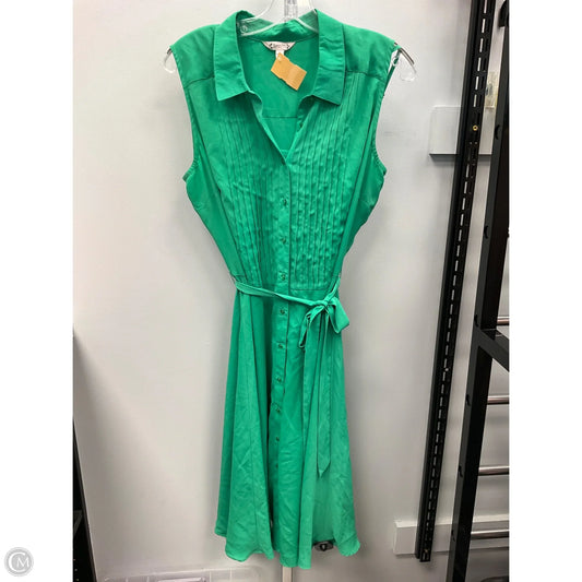 Dress Casual Midi By Nanette By Nanette Lepore In Green, Size: 10