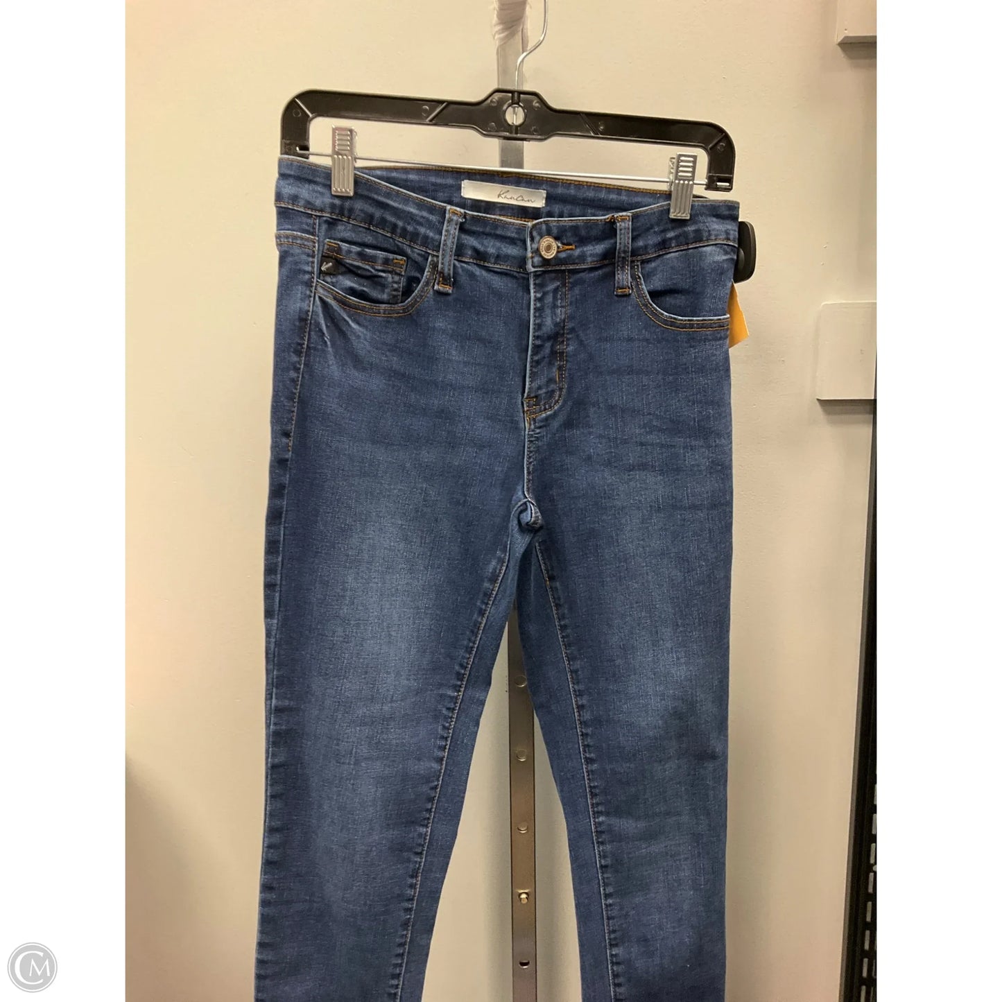 Jeans Skinny By Kancan In Blue Denim, Size: 4