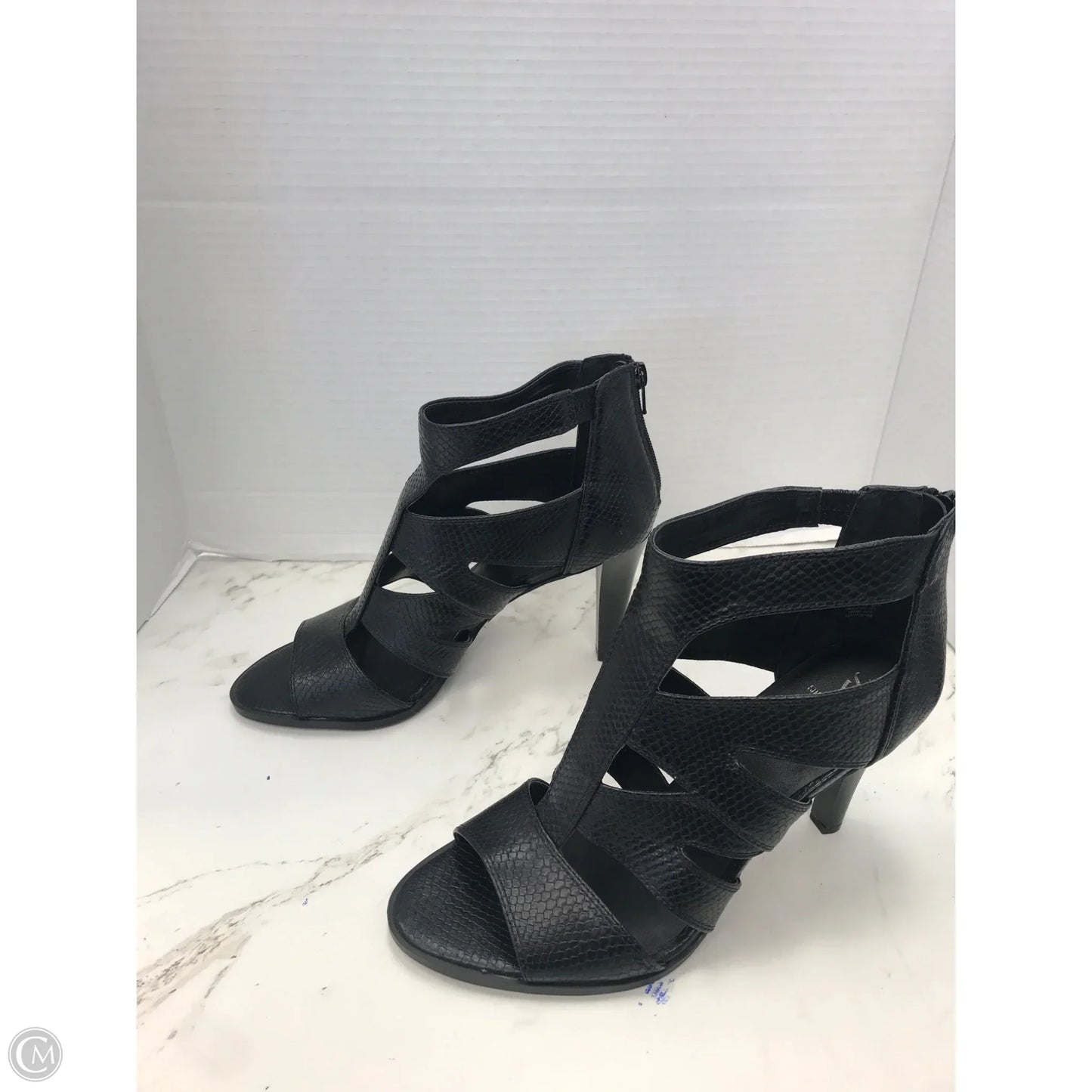Shoes Heels Stiletto By Simply Vera In Black, Size: 10