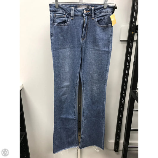 Jeans Flared By Cmc In Blue Denim, Size: 4