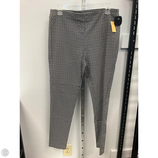 Pants Leggings By Michael By Michael Kors In Geometric Pattern, Size: L