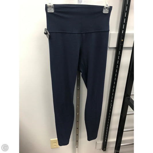 Athletic Leggings By Lululemon In Navy, Size: 6
