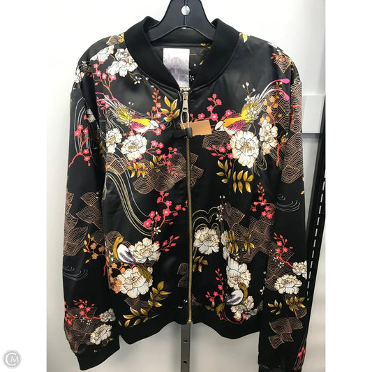 Jacket Other By Jennifer Lopez In Floral Print, Size: 2x