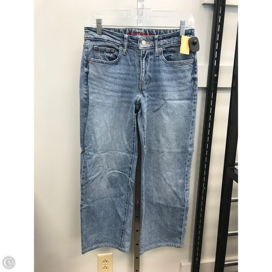 Jeans Wide Leg By Lucky Brand In Blue Denim, Size: 2