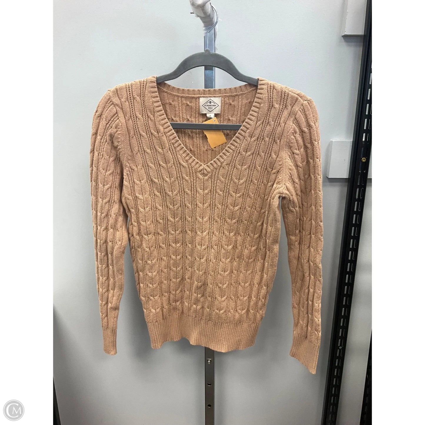 Sweater By St Johns Bay In Tan, Size: M