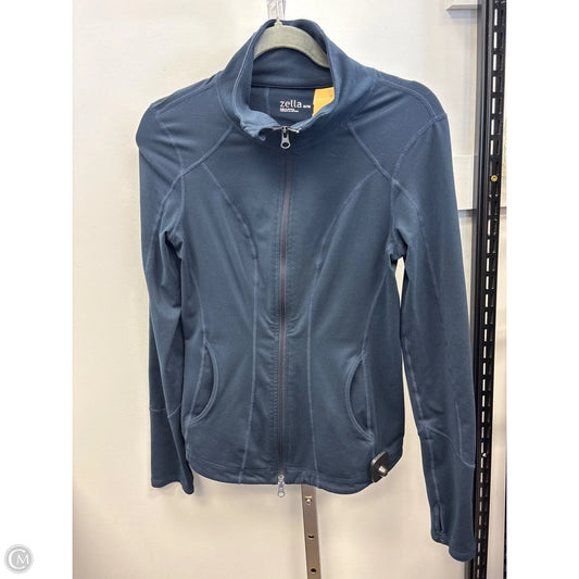 Athletic Jacket By Zella In Navy, Size: M