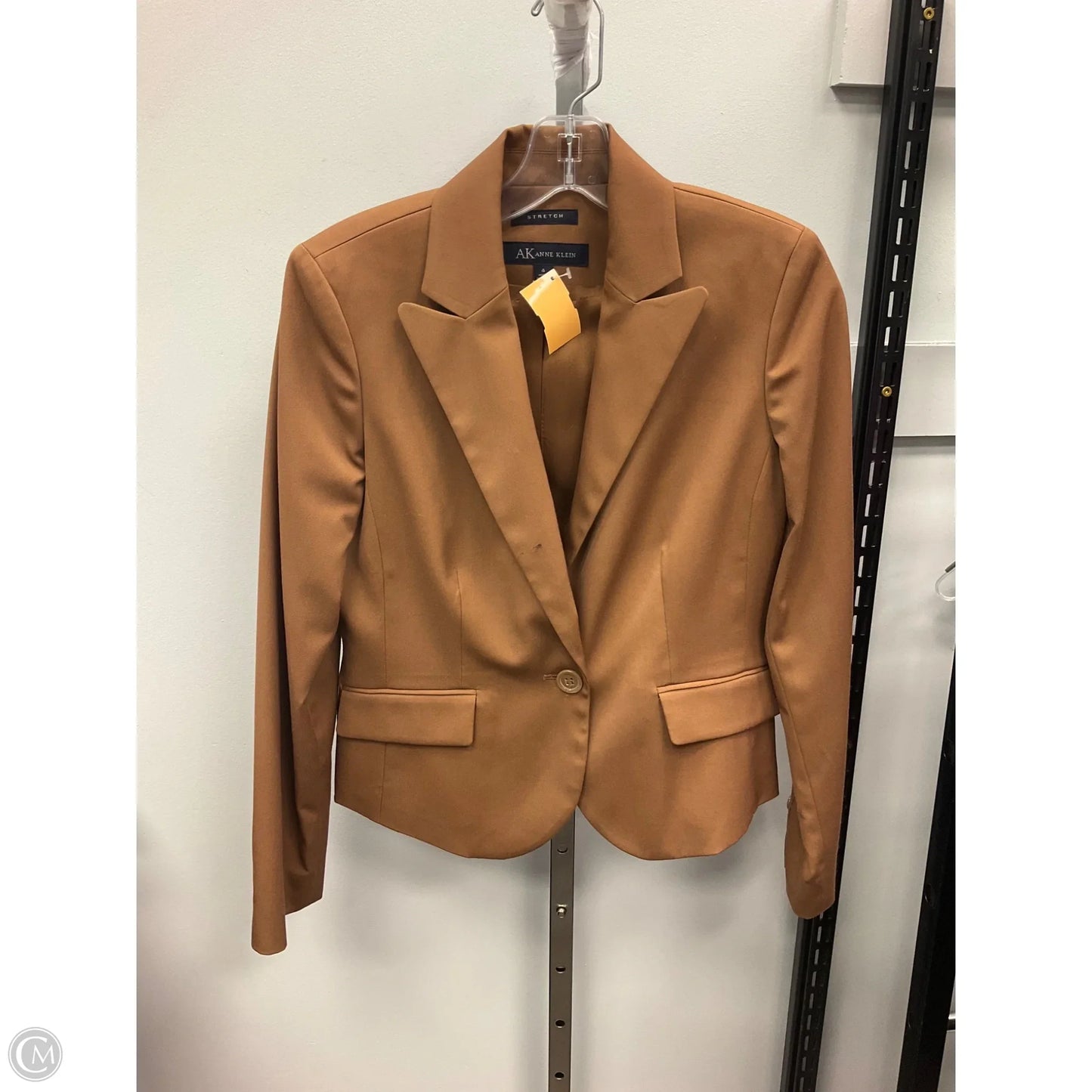 Blazer By Anne Klein In Brown, Size: 4