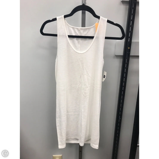 Tank Top By Gap In White, Size: M