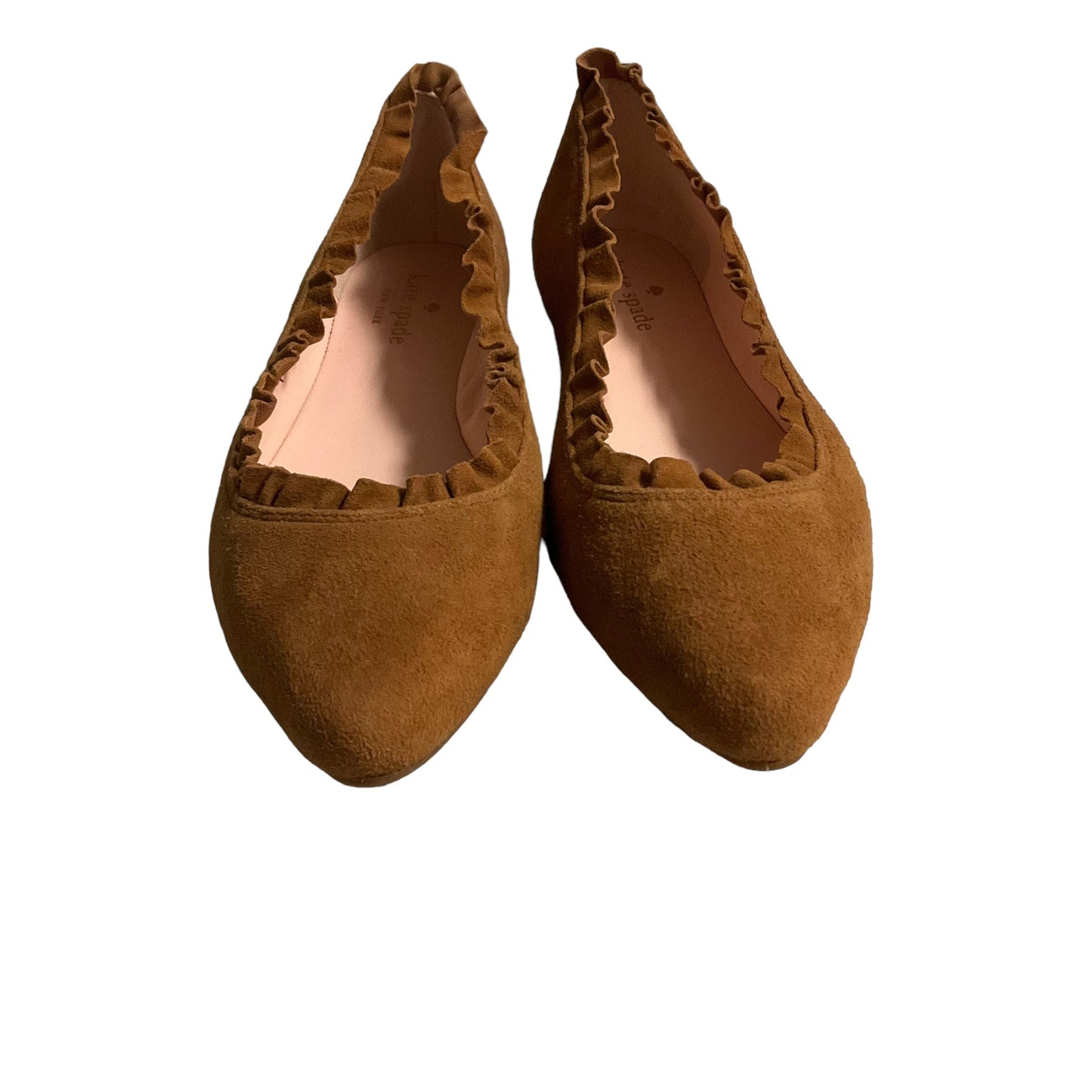 Brown Shoes Flats Kate Spade, Size 7