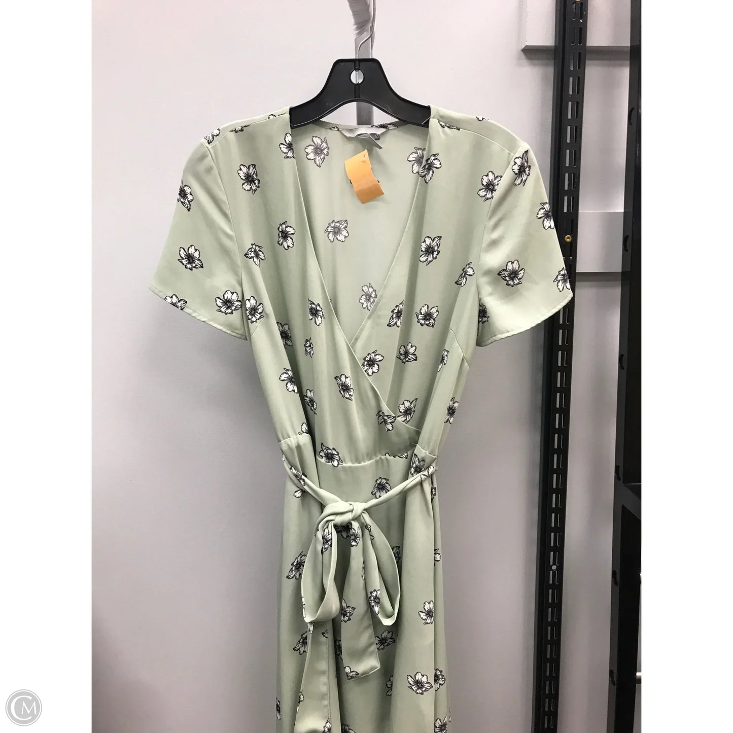 Dress Casual Midi By H&m In Floral Print, Size: 8