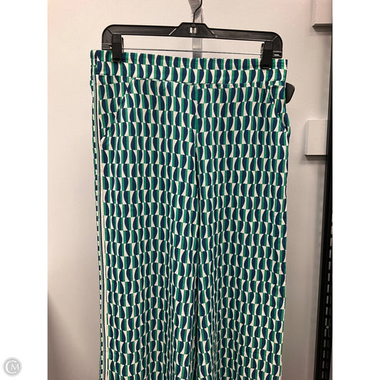 Pants Wide Leg By Max Studio In Geometric Pattern, Size: M
