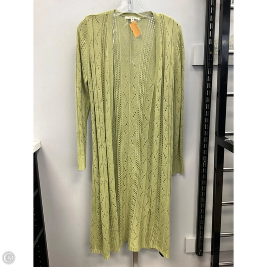 Sweater Cardigan By Cyrus In Green, Size: M