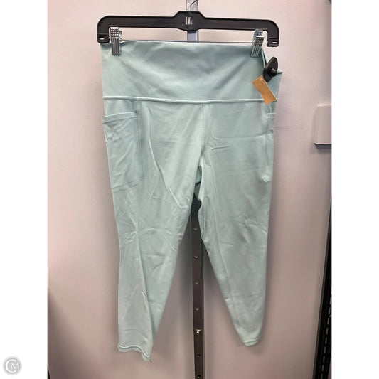 Athletic Leggings Capris By Athletic Works In Teal, Size: L