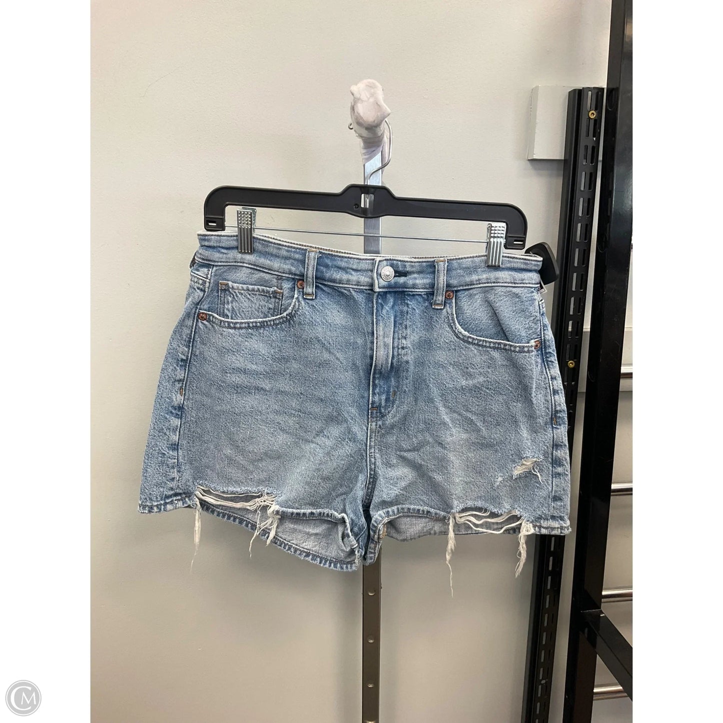 Shorts By American Eagle In Blue Denim, Size: 10