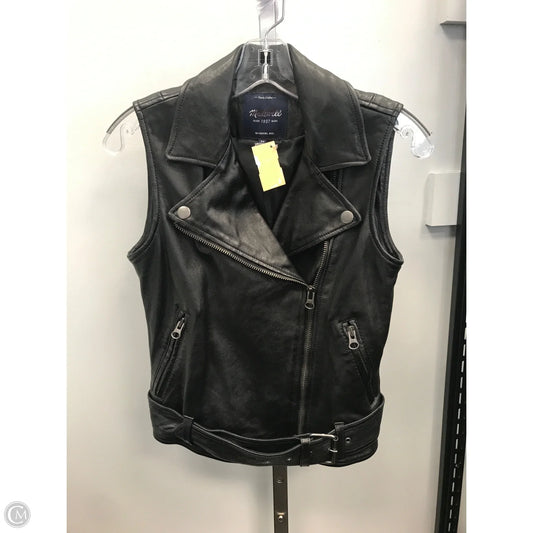 Vest Other By Madewell In Black, Size: Xs