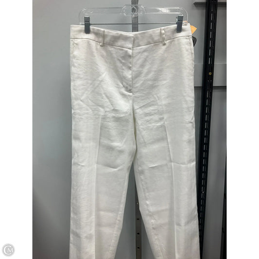 Pants Wide Leg By Ann Taylor In White, Size: 10p