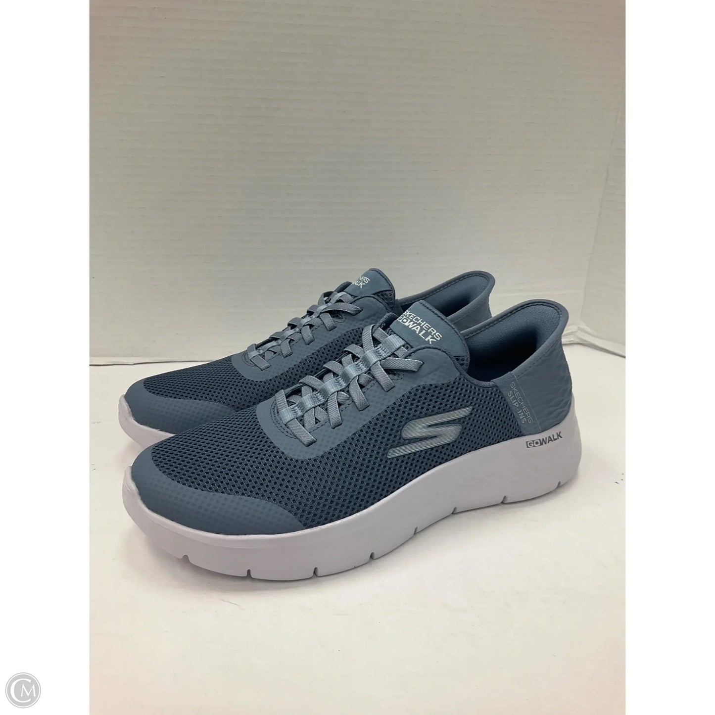 Shoes Athletic By Skechers In Blue, Size: 9.5