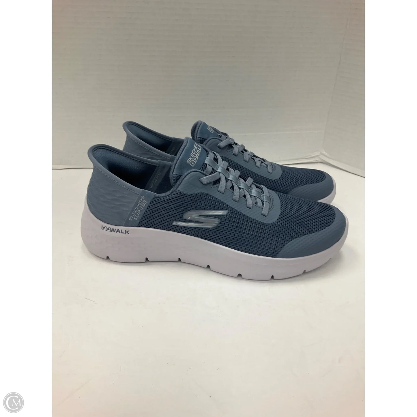 Shoes Athletic By Skechers In Blue, Size: 9.5