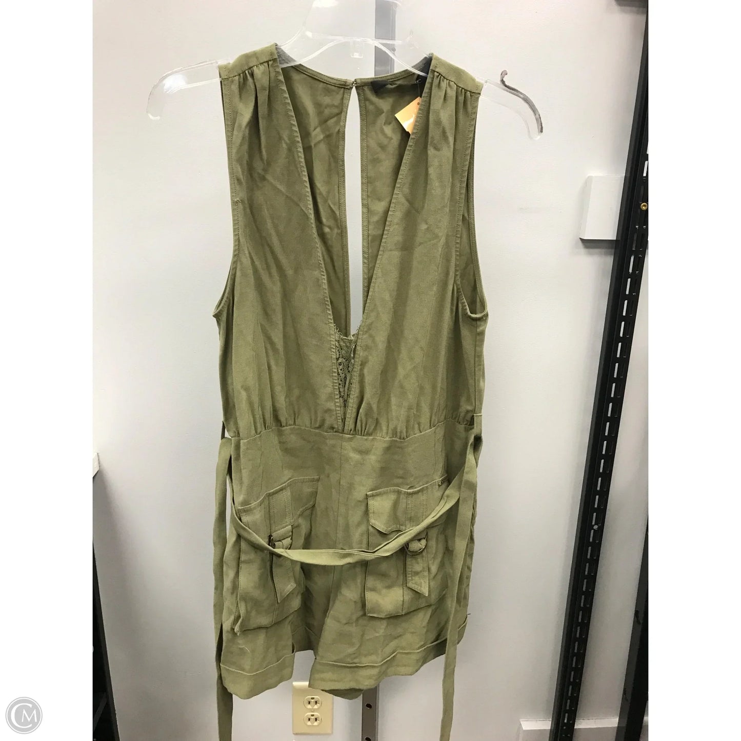Romper By Guess In Green, Size: L