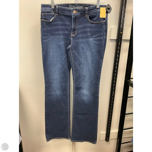 Jeans Boot Cut By White House Black Market In Blue Denim, Size: 10