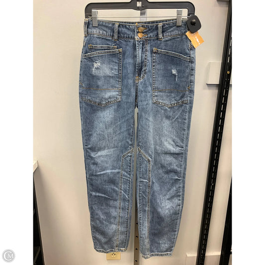 Jeans Boyfriend By Pilcro In Blue Denim, Size: 0