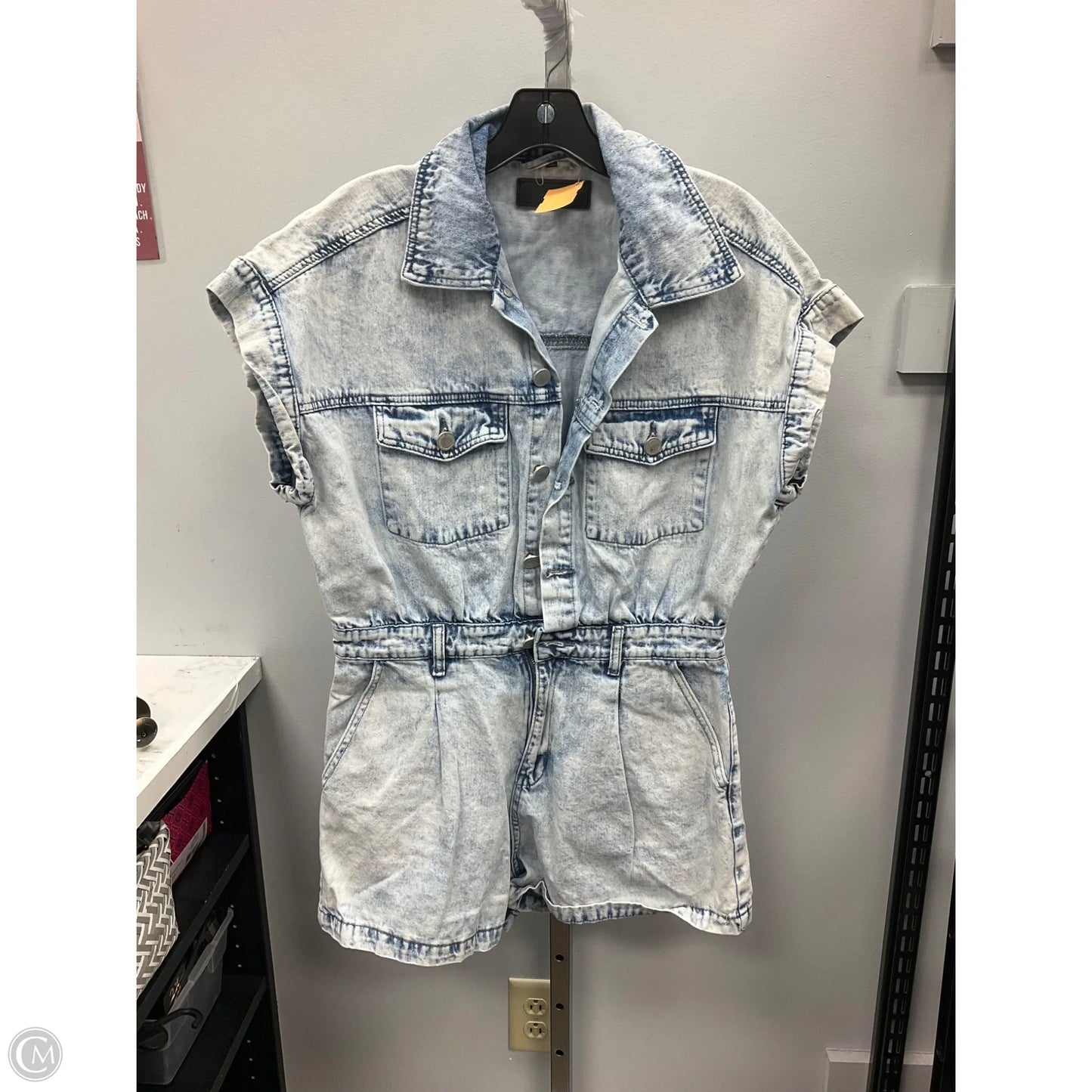 Romper By Blanknyc In Blue Denim, Size: M