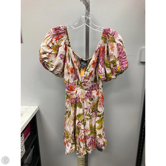 Dress Casual Short By Angie In Floral Print, Size: L