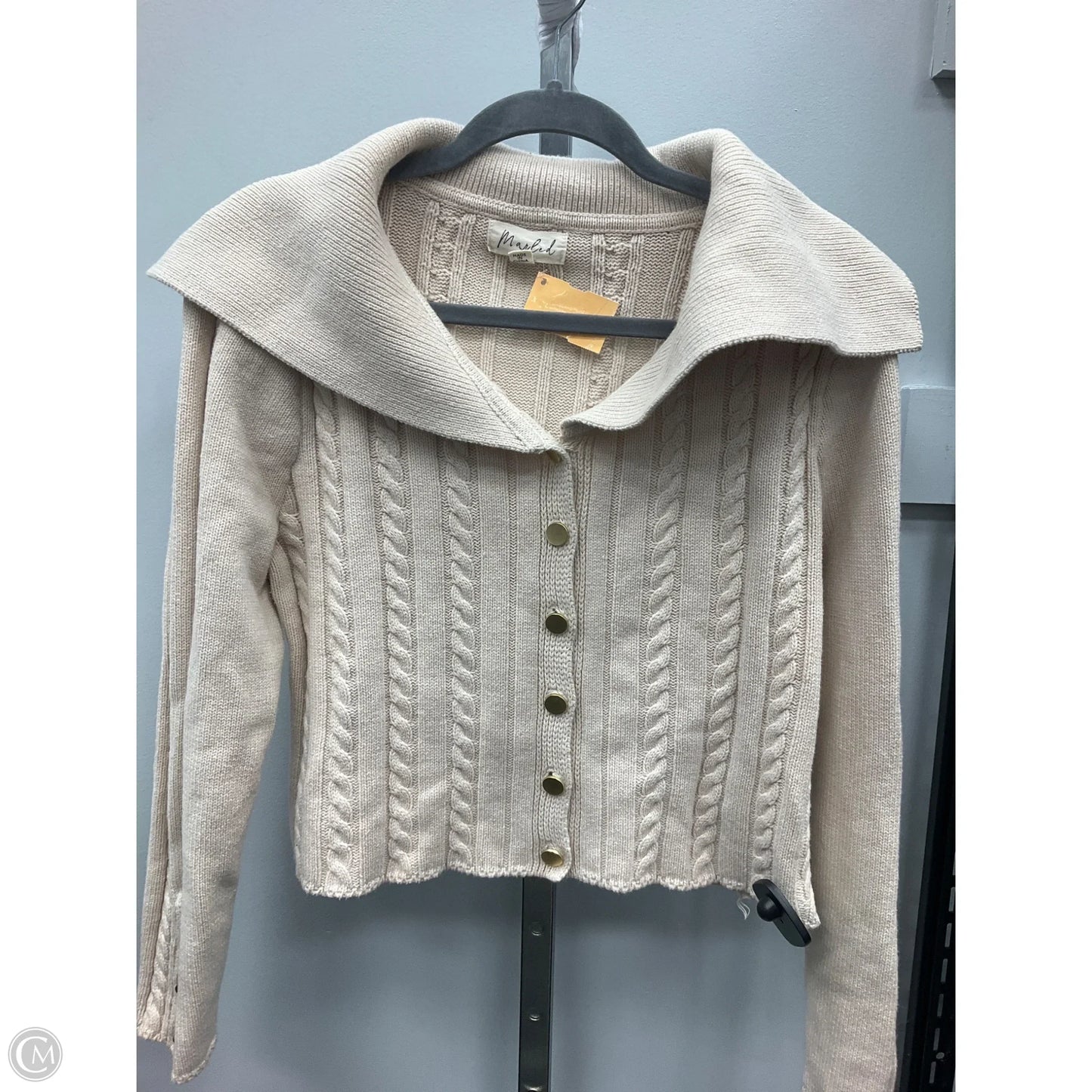 Sweater By Marled In Cream, Size: L