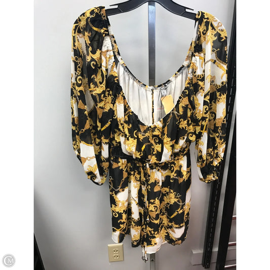 Top Long Sleeve By Fashion Nova In Multi-colored, Size: 1x