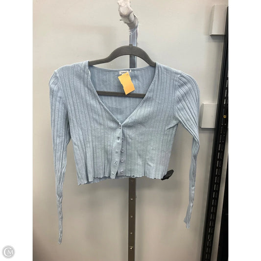 Top Long Sleeve By Garage In Blue, Size: S