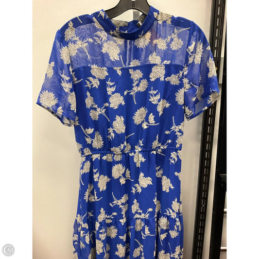 Dress Casual Midi By Lulus In Blue, Size: M