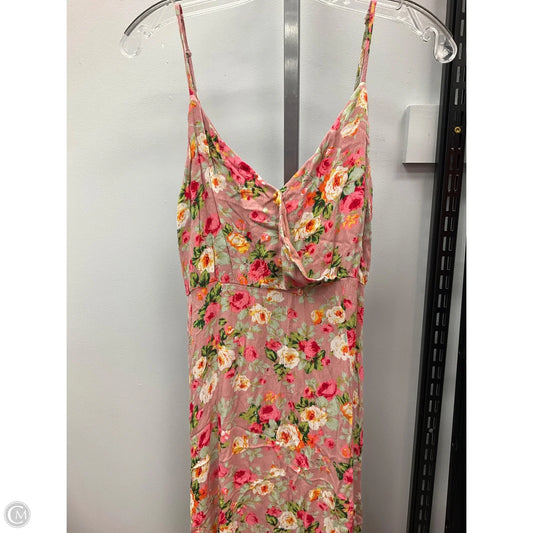 Dress Casual Short By Lulus In Floral Print, Size: L