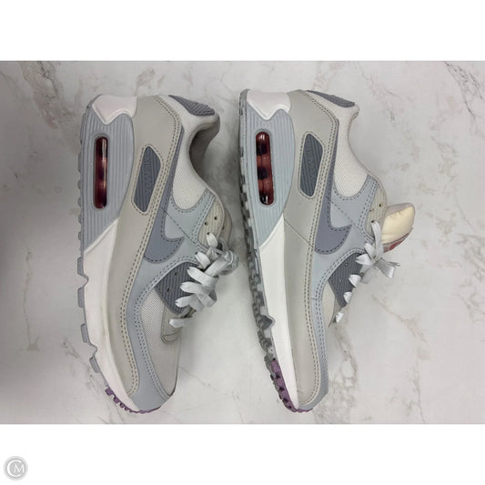 Shoes Sneakers By Nike In Cream & Grey, Size: 8.5