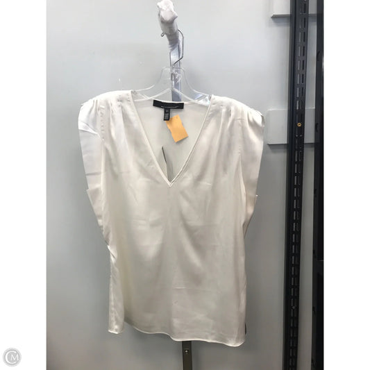 Top Sleeveless By White House Black Market In Cream, Size: Xs