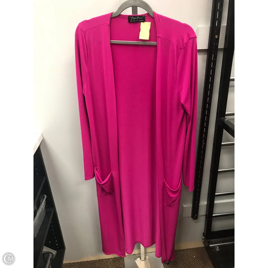 Cardigan By Cmc In Pink, Size: Xl