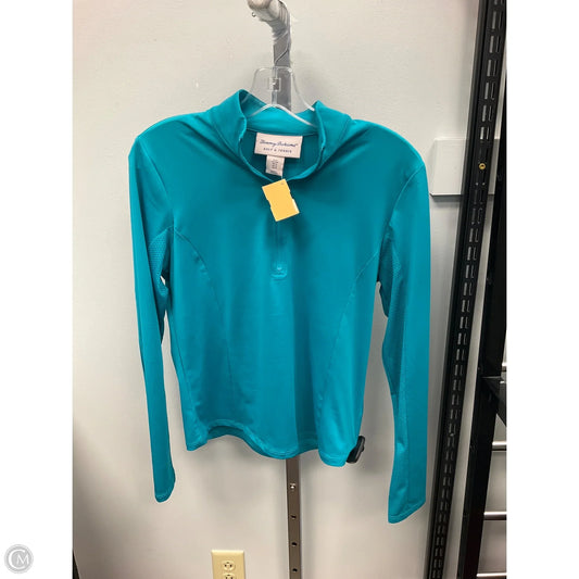 Athletic Top Long Sleeve Collar By Tommy Bahama In Blue, Size: S