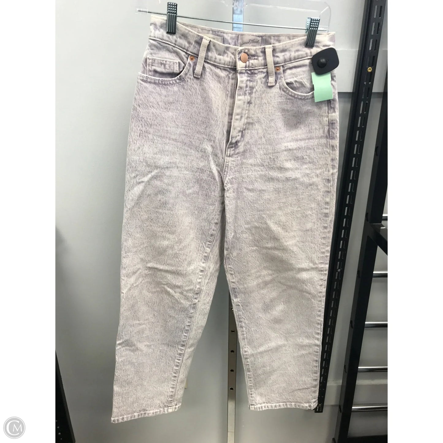 Jeans Straight By Universal Thread In Purple Denim, Size: 2