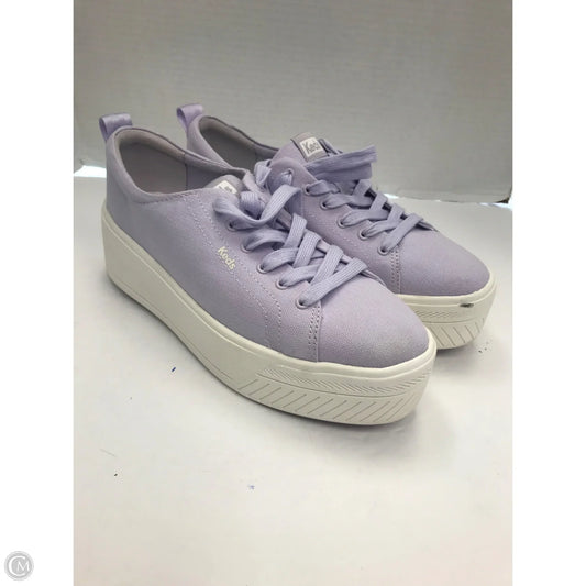 Shoes Sneakers Platform By Keds In Purple, Size: 8
