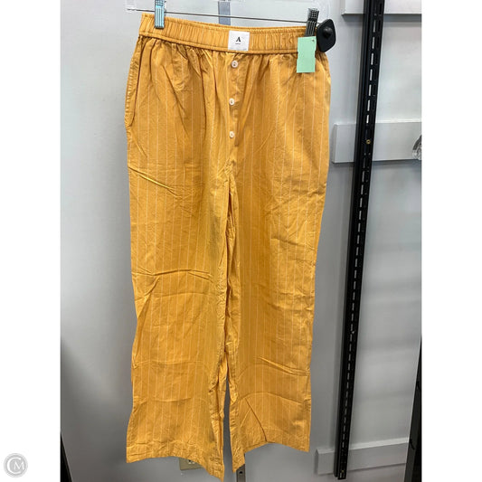 Pajama Pants By Anthropologie In Gold, Size: Xs
