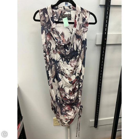 Dress Designer By All Saints In Floral Print, Size: 12