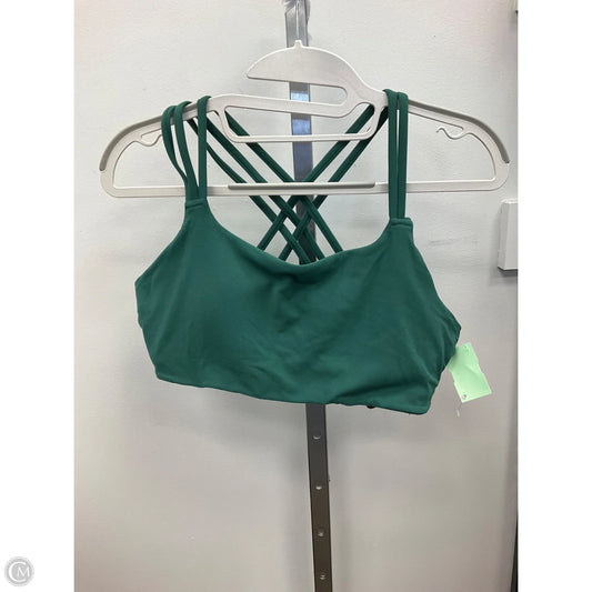 Athletic Bra By Athleta In Green, Size: M