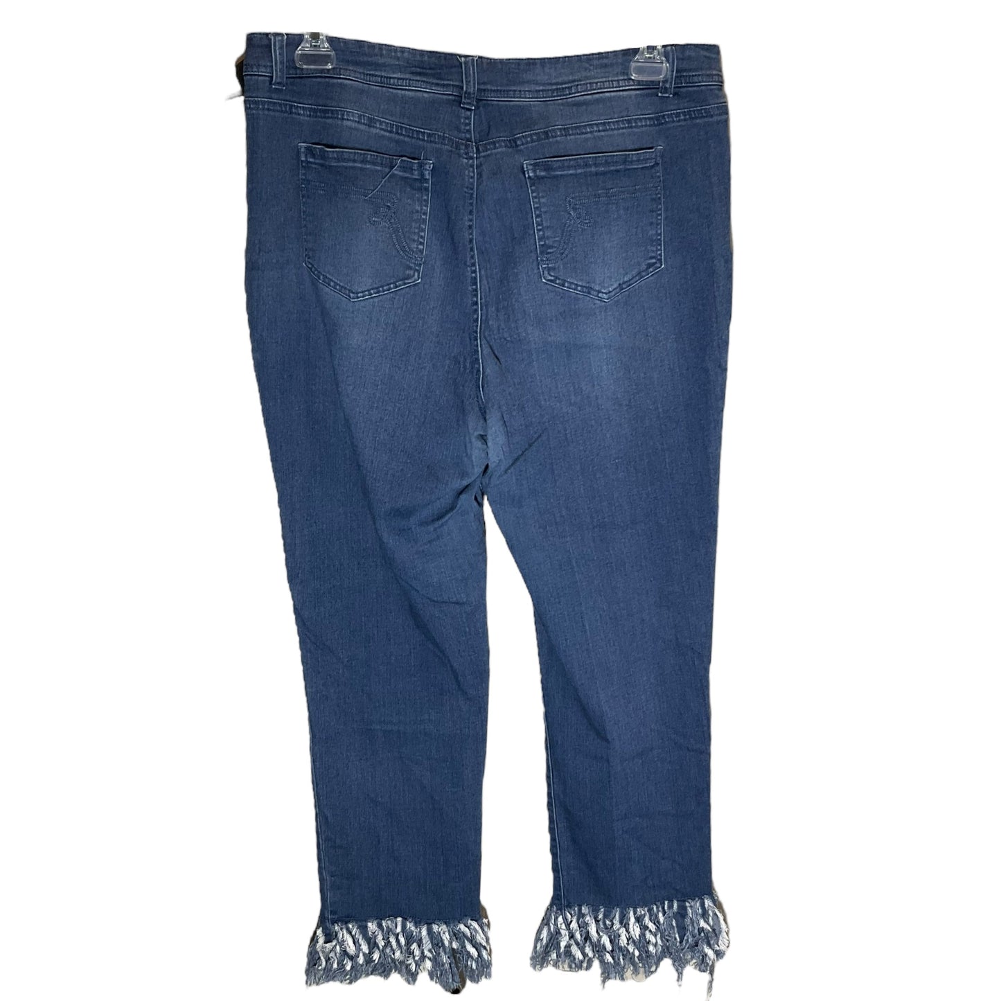 Blue Jeans Straight Women with control, Size 16